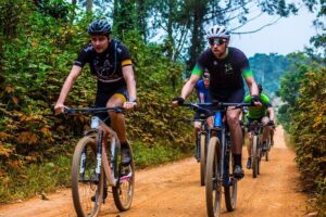 7 Hours Guided Cycling Tour to Sezibwa Waterfalls - The 70km bike route: tea farms, dirt roads, and the kind of challenge you can actually enjoy