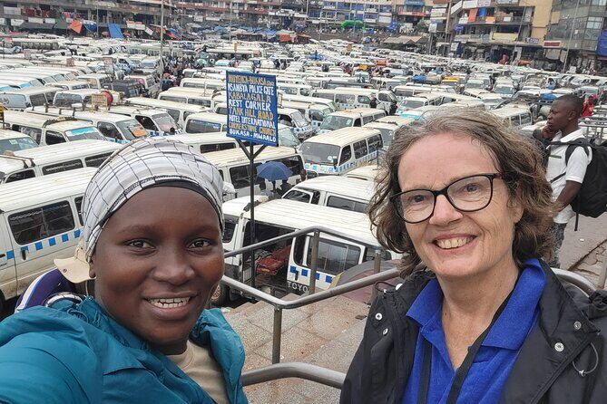 Kampala guided walking tour - Nakasero Market for food and spices shopping