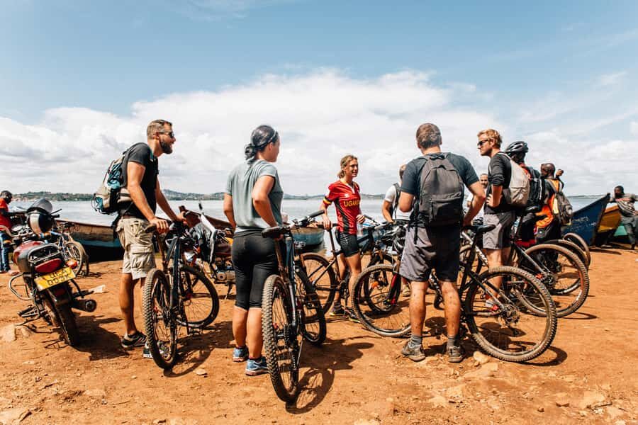 Kampala: Lake Victoria Island Cycling Tour - Cycling the 20 km of trails, gravel, and climbs