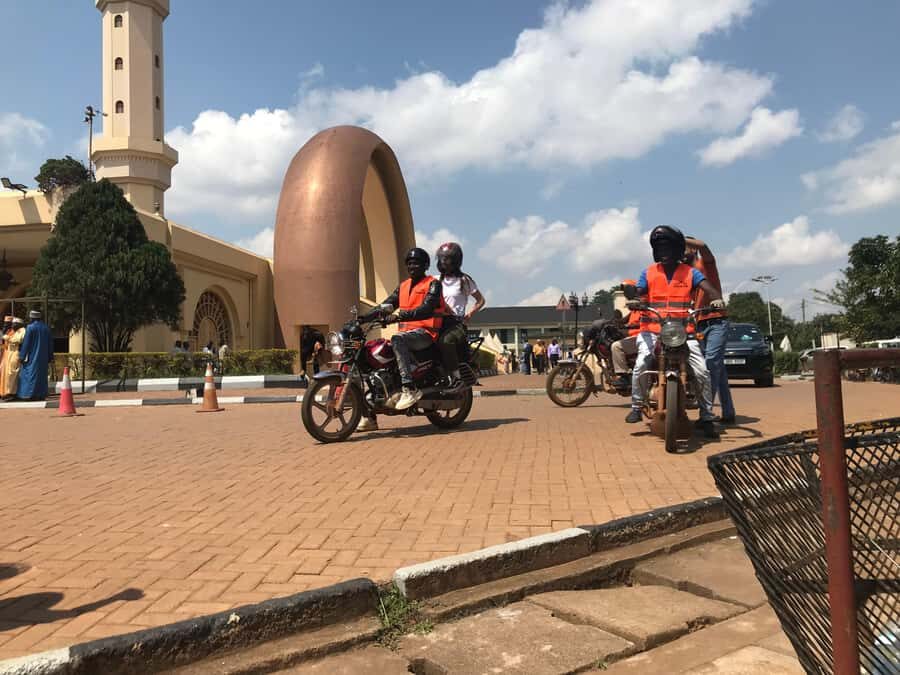 KAMPALA MOTOR BIKE TOURS (boda boda tours) - Baguma Restaurant Tasting and Kasubi Tombs: Culture With Pauses